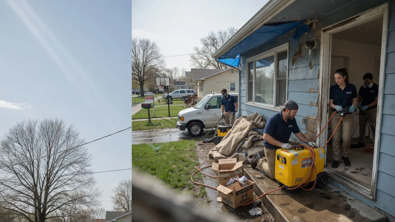 Basement Flood Cleanup in Ellis, KS near me